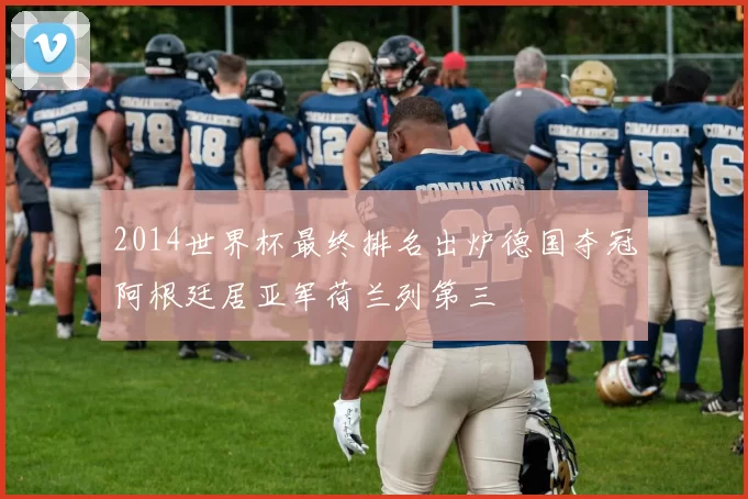 2014世界杯最终排名出炉德国夺冠阿根廷居亚军荷兰列第三